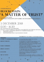 2018-12-03 (Rotterdam) Blockchain - Een zaak van vertrouwen?